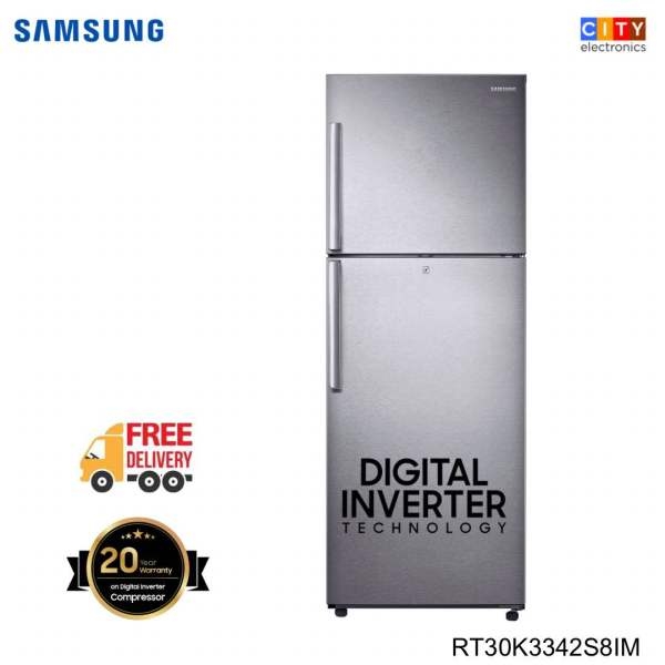 SAMSUNG 275 Litres Frost Free Digital Inverter Double Door Refrigerator RT30K3342S8 - Image 2