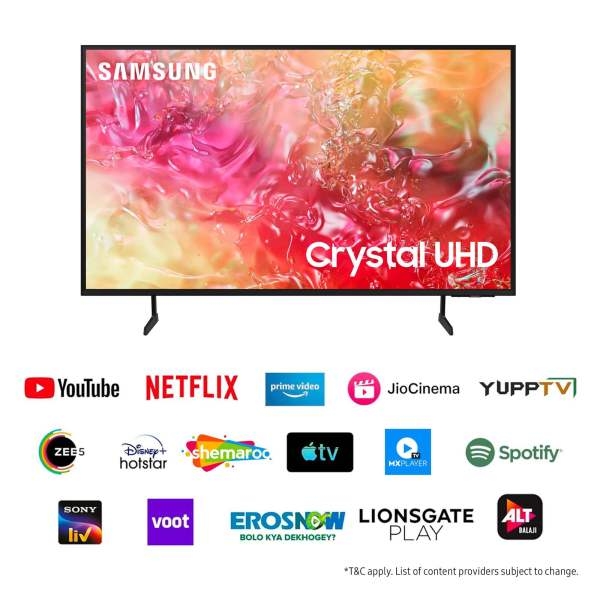 SAMSUNG 43 inch Smart 4K Ultra HD TV UA43DU7700 - Image 2