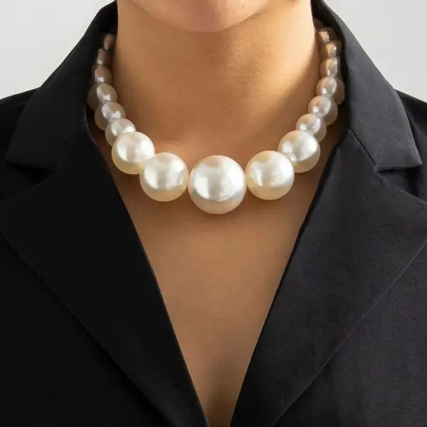 Pearl Beaded Choker - Image 2