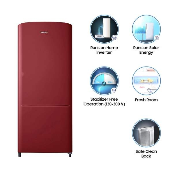 SAMSUNG 192 Litres Single Door Refrigerator RR20C20C2RH/IM - Image 3