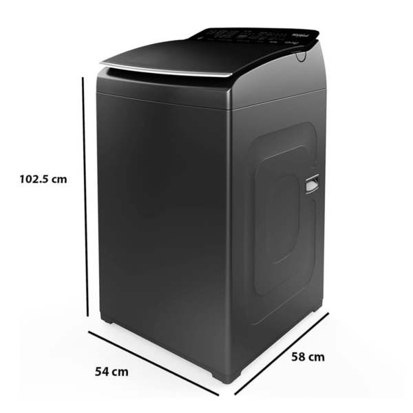WhirlpooI 8 Kg Top Load Washing Machine With Hot Wash Inbuilt Heater 360° Bloomwash - Image 3