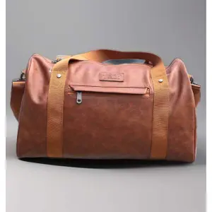 Bag For Gym And Sport For Mens|Pu Leather Side-bag For Traveling |Perfect Duffle Bag For Fitness