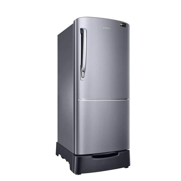 SAMSUNG RR20M282ZS8/IM 192 Litres Direct Cooling Digital Inverter Single Door Refrigerator With Base Stand Drawer - Image 4