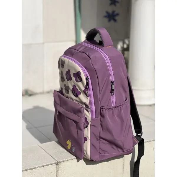 Cute Bear Backpack | School Bag for Kids, Girls & Boys | Lightweight, Stylish & Spacious - Image 3
