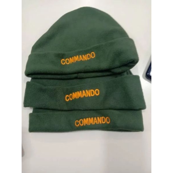 Winter Commando Cap For Men | Solid Cotton Thermal Winter Cap For Men | Plain Winter Warm Cap For Men - Image 2