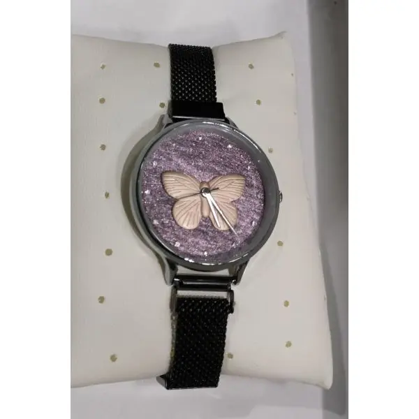 fancy butterfly magnet watch for women - Image 5