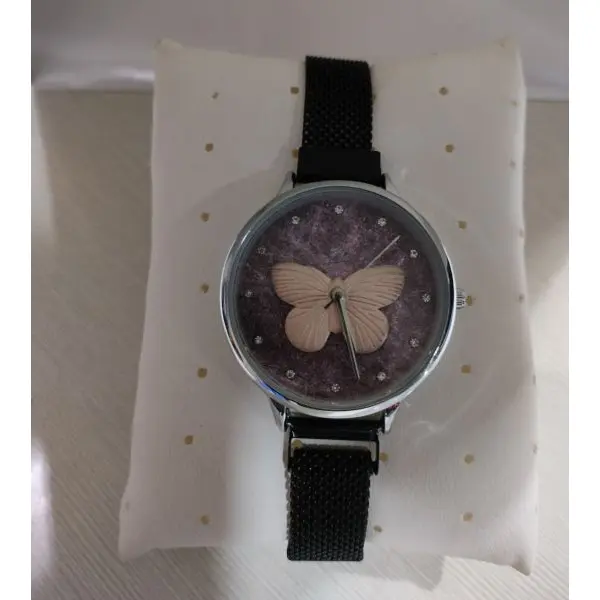 fancy butterfly magnet watch for women - Image 2