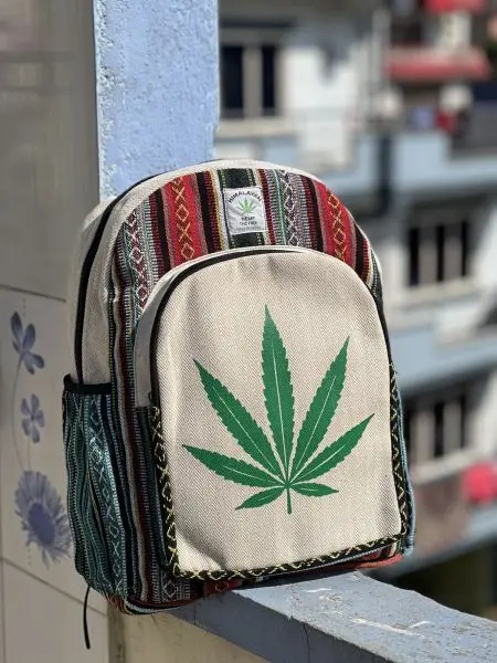 Natural Hemp Fabric Backpack– Lightweight & Stylish| Hemp Backpack For Men