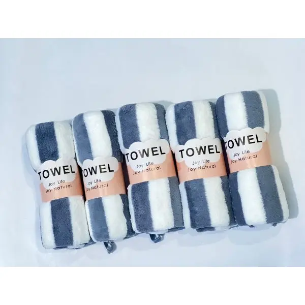 Coral Velvet Soft Face Hand Towel (1 piece) - Image 2