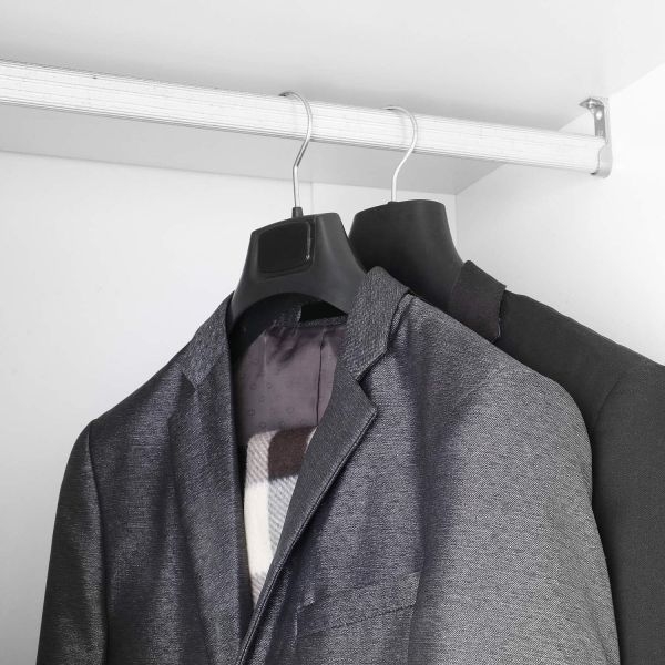 Wide Plastic Clothes Hanger for Suits Jackets And pants(2 piece) - Image 3