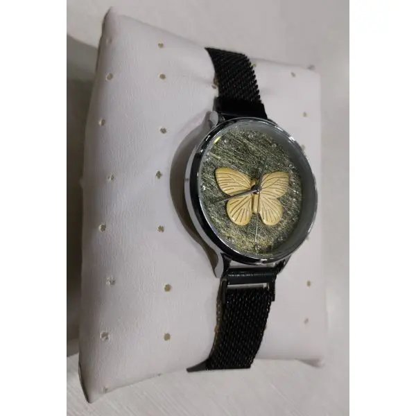 fancy butterfly magnet watch for women - Image 3