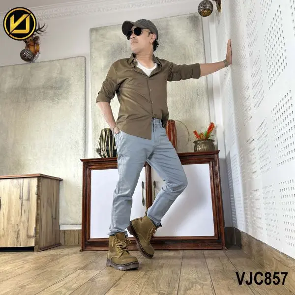VIRJEANS (VJC857) Stretchable Cotton Jeans Pant For Men-All Colors - Image 5