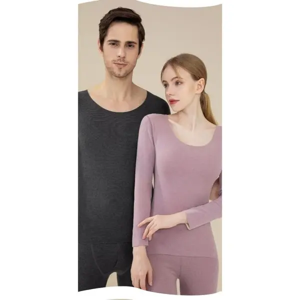 Long Thermal Underwear for Women, High Elasticity, Seamless, Antibacterial Intimates, Sexy Ladies Clothes, Warm, Winter - Image 4