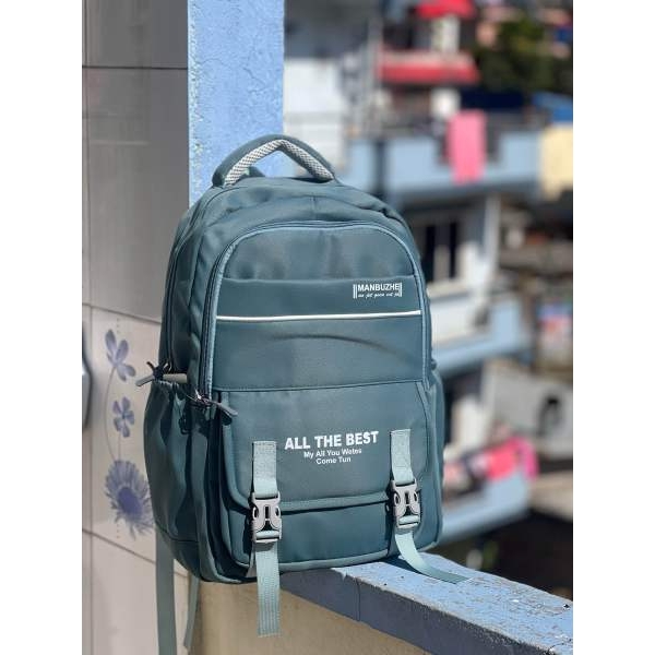 Solid Casual Large Capacity Backpack For Girls | Casual Backpack For Female | Plain School Backpack For Women - Image 5