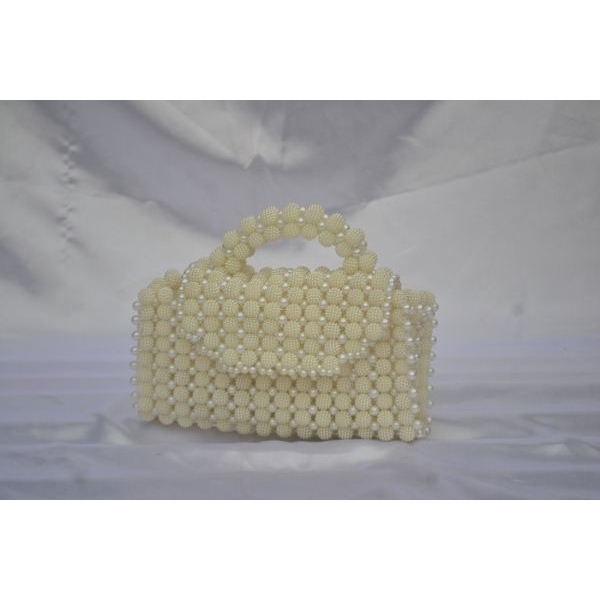Pearl Beaded Bag - Image 2