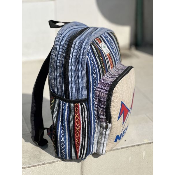 Hemp Bag pack For Men - Handcrafted Pure Hemp Bag for Travel, School & Daily Use - Image 2