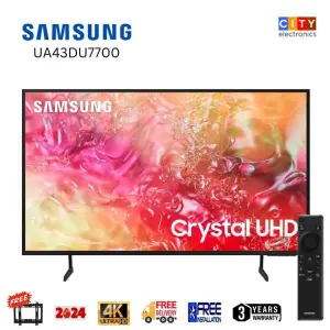 SAMSUNG 43 inch UHD 4K Smart Led TV UA43DU7700