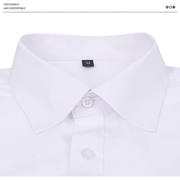 White Formal Shirt For Men/Women - Image 3