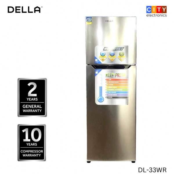 DELLA 280 Litres Frost Free Inverter Double Door Refrigerator - Image 2