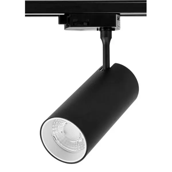 LED Track Lights 3 Sets Of 20W White Color In Black And White Body - Image 2