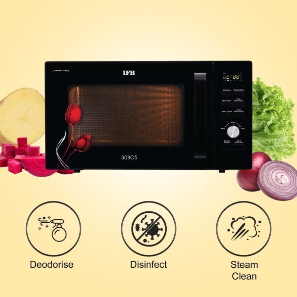 IFB 30BC5 Conv - 30 Litres Convection Microwave Oil Free Cooking | Auto Cook Menus | Fermentation | Yoghurt - Image 5