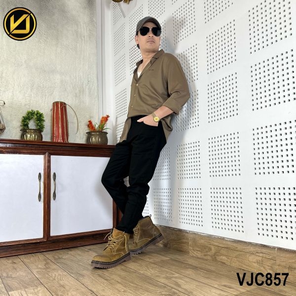VIRJEANS (VJC857) Stretchable Cotton Jeans Pant For Men-Black - Image 4