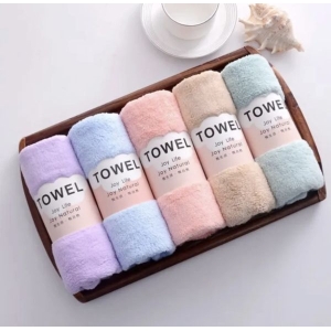 Coral Velvet Soft Face Hand Towel (1 piece)