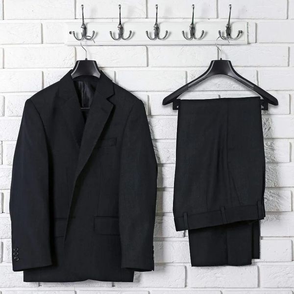Wide Plastic Clothes Hanger for Suits Jackets And pants(2 piece) - Image 2