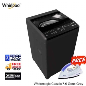 Whirlpool 7 Kg Fully Automatic Top Load Washing Machine Whitemagic Classic 7.0 Genx