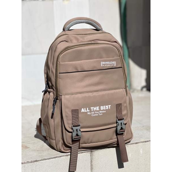 Solid Casual Large Capacity Backpack For Girls | Casual Backpack For Female | Plain School Backpack For Women - Image 2