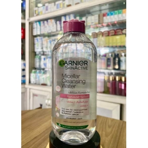 Micellar Cleansing Water - 400 ml , Makeup Remover, For face, Eye and Lips by Genuin Colleton