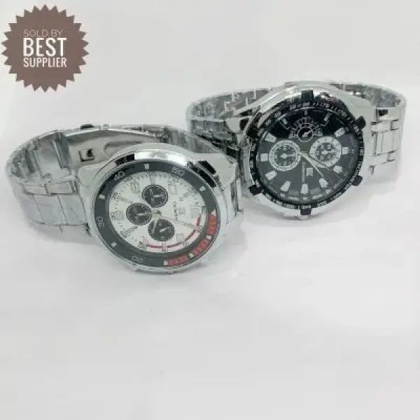 Ik Collection 2 Pic Combo Pack Watch For Men - Image 2