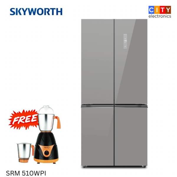 Skyworth SRM 476 WPI 476 Litres Multi Door Refrigerator With Invertor Compressor - Image 2