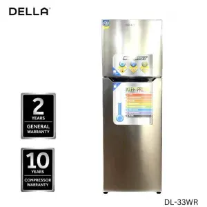 DELLA 280 Litres Frost Free Inverter Double Door Refrigerator