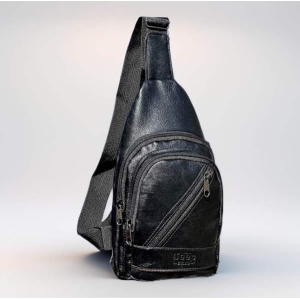 Crossbody Bag For Unisex |Fashion Premium Leather Crossbody Bag With Zippered