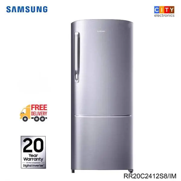 SAMSUNG RR20C2412S8/IM 192 Ltr Direct Cooling Single Door Refrigerator - Silver - Image 2