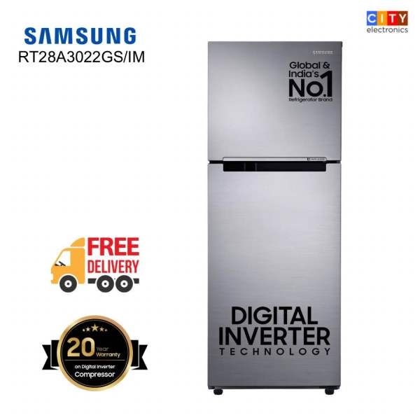 Samsung 253 Ltr Double Door Refrigerator RT28A3022GS/IM - Image 2