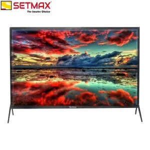 SETMAX 32" TV Normal Double Glass LED Television