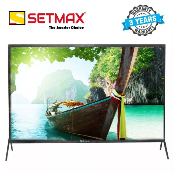 SETMAX 32" TV Smart Double Glass LED Television - Image 2