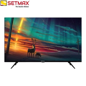 SETMAX 32" TV Smart Frameless LED Television