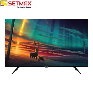 SETMAX 32" TV Smart Frameless LED Television