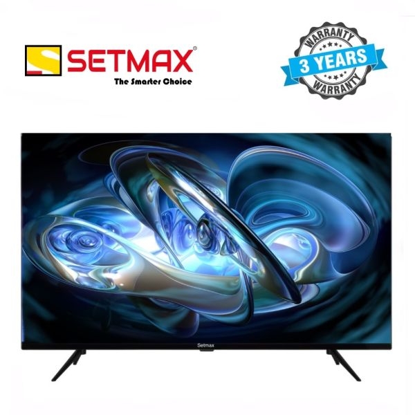 SETMAX 43" TV SMART Frameless LED Television - Image 2