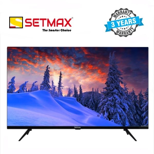 SETMAX 55" TV SMART Frameless 2GB LED Television - Image 2
