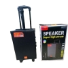 SING-E JQS908S 8 Inch Wooden Trolley Portable Bluetooths Speaker Concert DJ KTV Karaoke Mobile Phone Audio Player