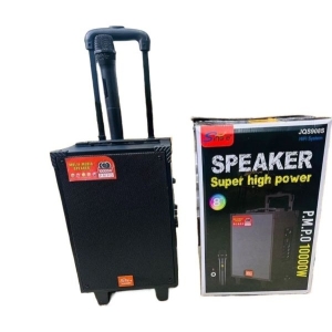 SING-E JQS908S 8 Inch Wooden Trolley Portable Bluetooths Speaker Concert DJ KTV Karaoke Mobile Phone Audio Player