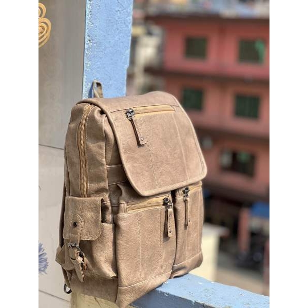 Perfect Casual PU Leather Backpack for Men | Student Backpack | Travel Bags for Men | - Image 4
