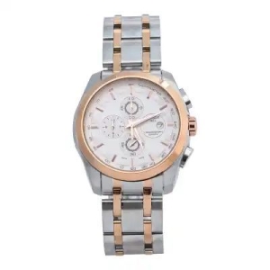 Tissot Silver Color Quartz Steel Chronograph Casual Watch For Men