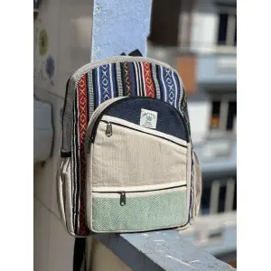 Hemp MultiPurpose Comfortable Unisex Backpack For Casual Travelling and College