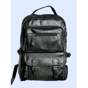 Large Capacity Casual PU Leather Backpack for Men | Student Backpack | Travel Bags for Men |