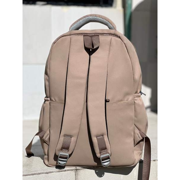 Solid Casual Large Capacity Backpack For Girls | Casual Backpack For Female | Plain School Backpack For Women - Image 3